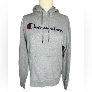 Champion Heather Gray Men's Hoodie Size Small